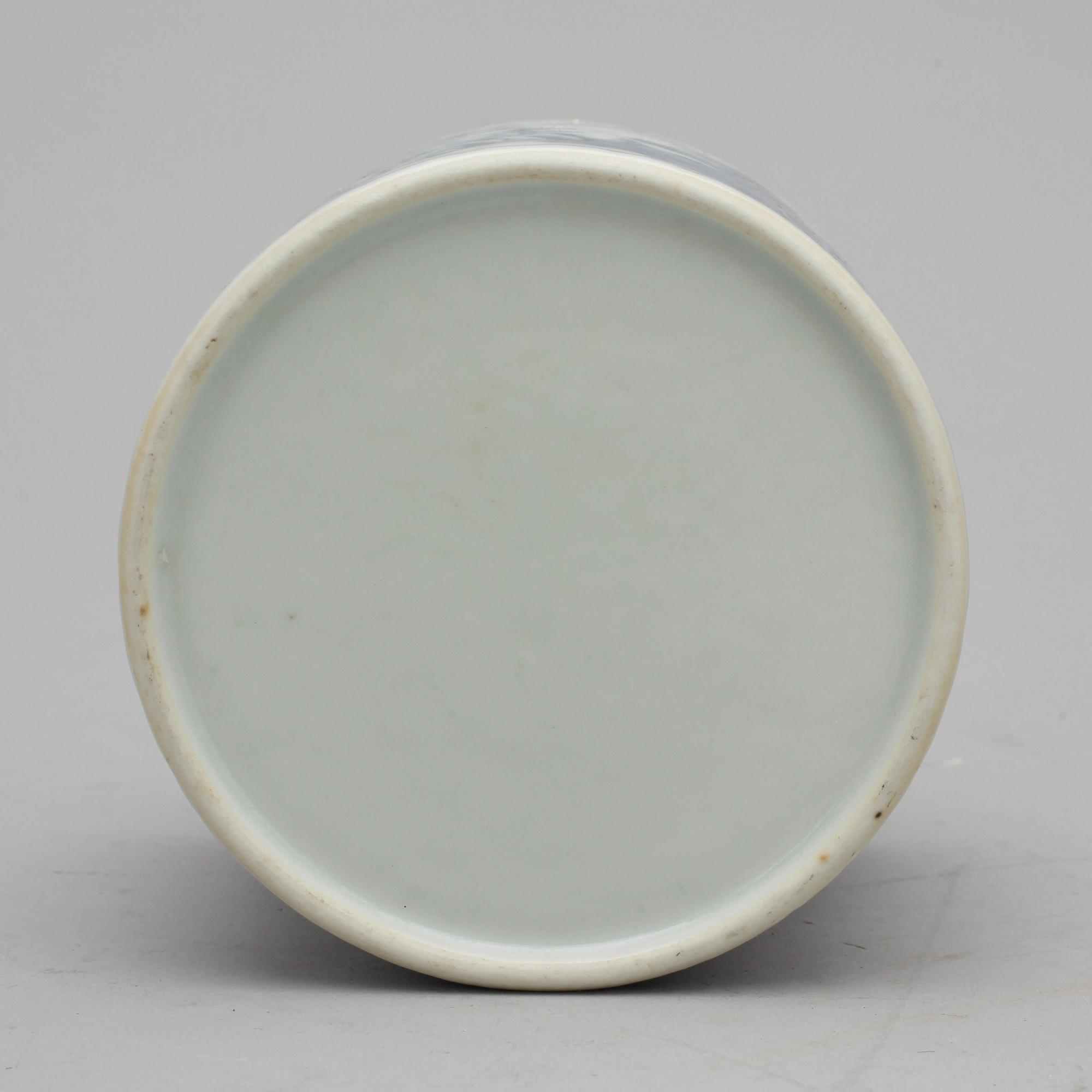 BURK med LOCK, kompaniporslin, Qing dynastin, Qianlong (1736-1795).