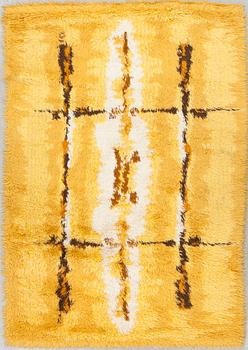 MATTA, maskintillverkad rya, 1900-talets andra hälft. Ca 195 X 136 cm.