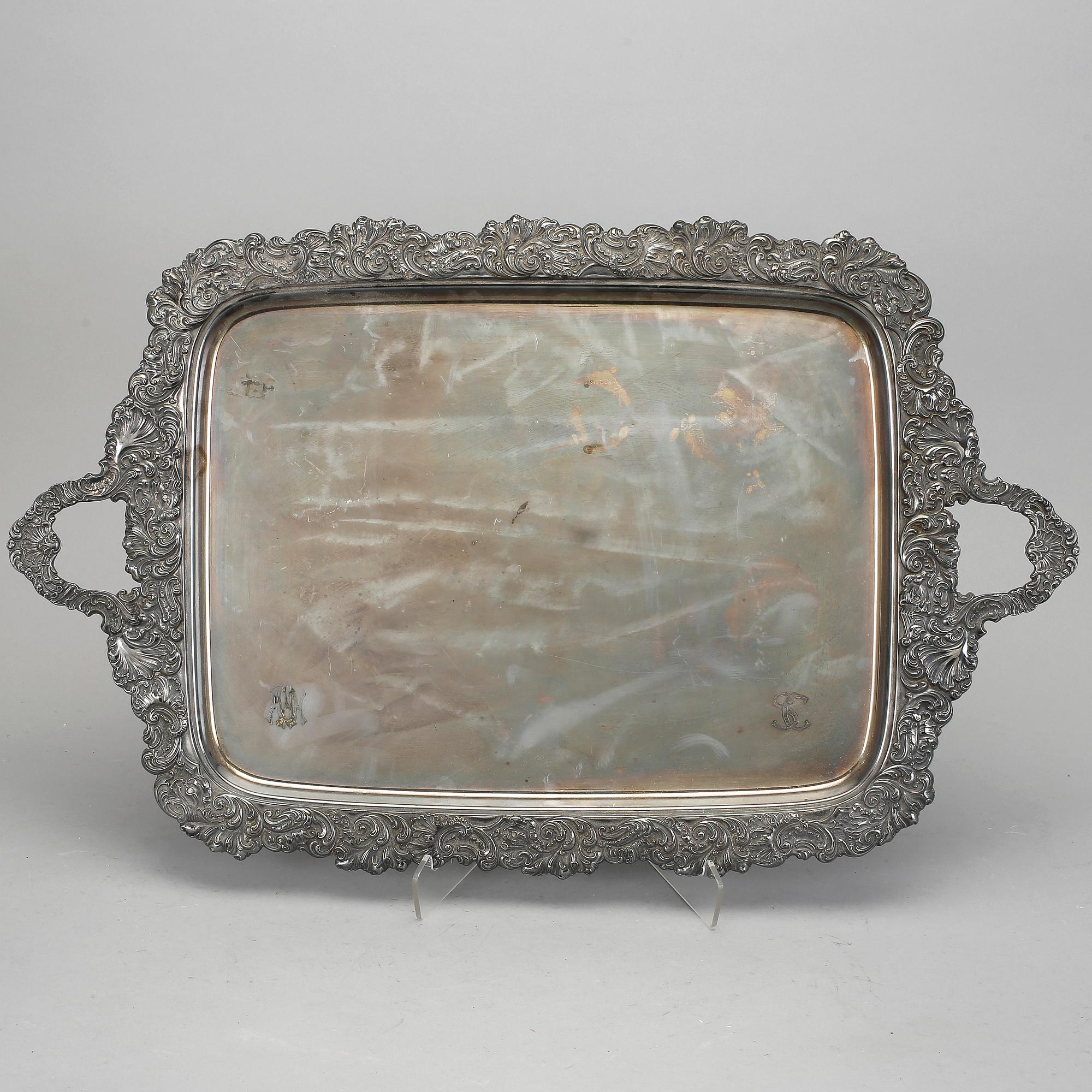 BRICKA. Nysilver, 1900-tal.