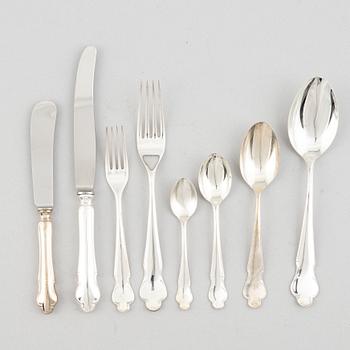 A Swedish cutlery, model 'Disa', KG Markströms, Lidköping, some 1973 (75 pieces).