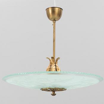 Ceiling lamp, first half of the 20th century.