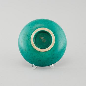 An "Argenta" bowl, designed by Wilhelm Kåge for Gustavsberg 1935.