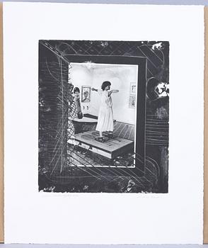 FRANCO LEIDI, fotogravyr, sign.