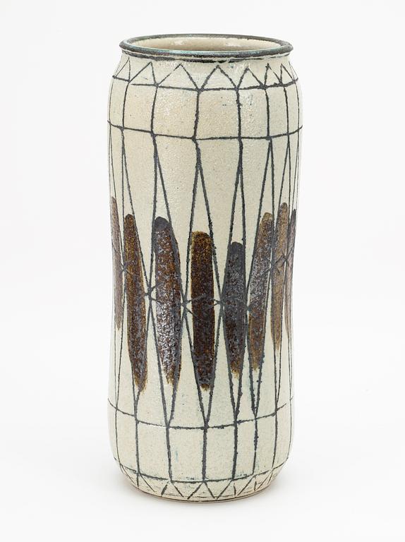 An Anders Bruno Liljefors stoneware vase, Gustavsberg Studio 1952.
