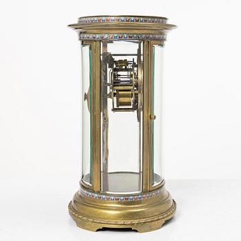 Mantel clock, Samuel Marti et Cie, France, late 19th century.