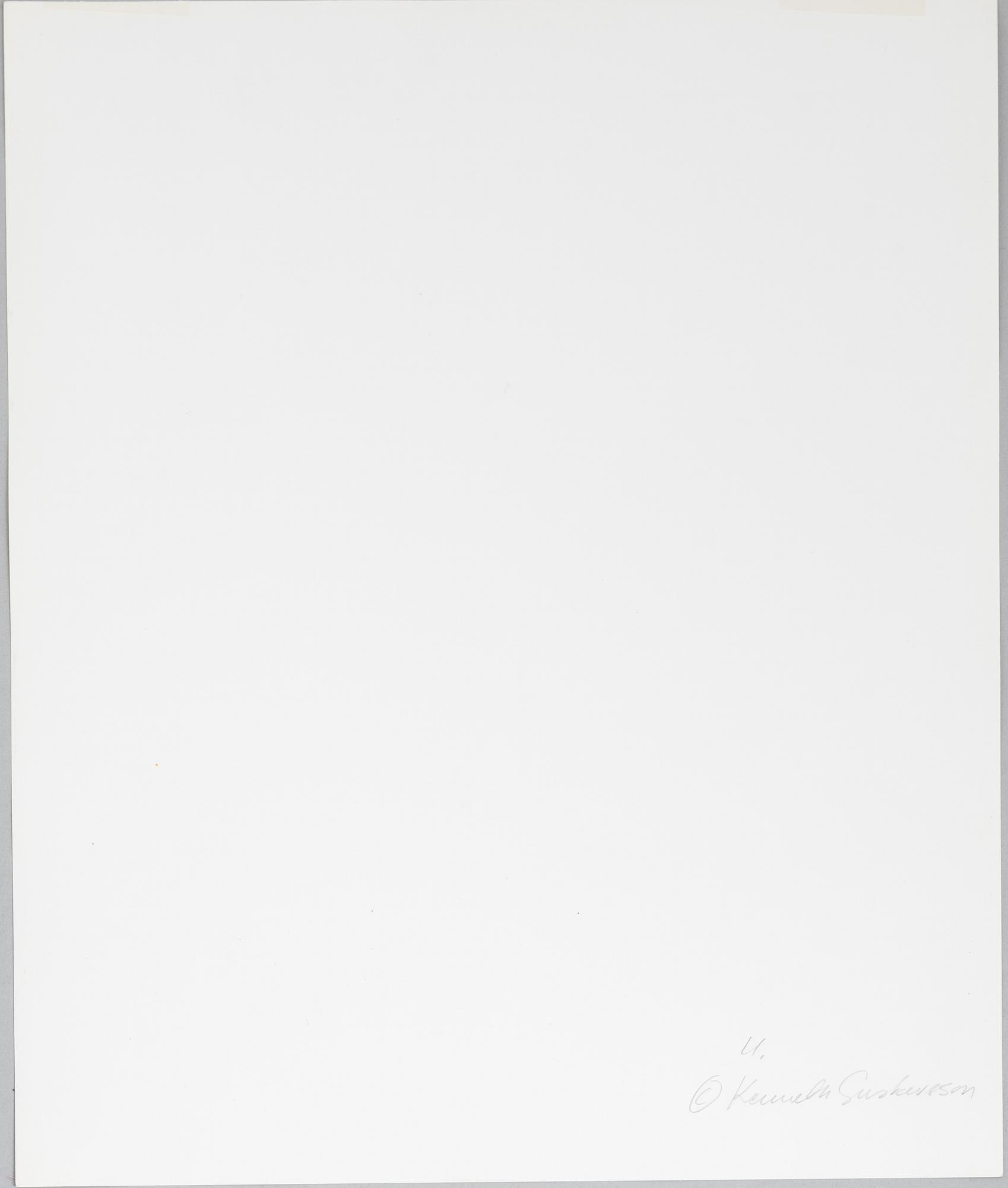Kenneth Gustavsson, "Untitled (Drapering)", 1984.