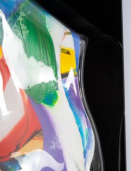 Jan Naliwajko, sculpture, plexi with mixed media, signed and dated 2007.