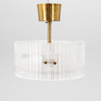 Carl Fagerlund, taklampa, Orrefors, 1960/70-tal.