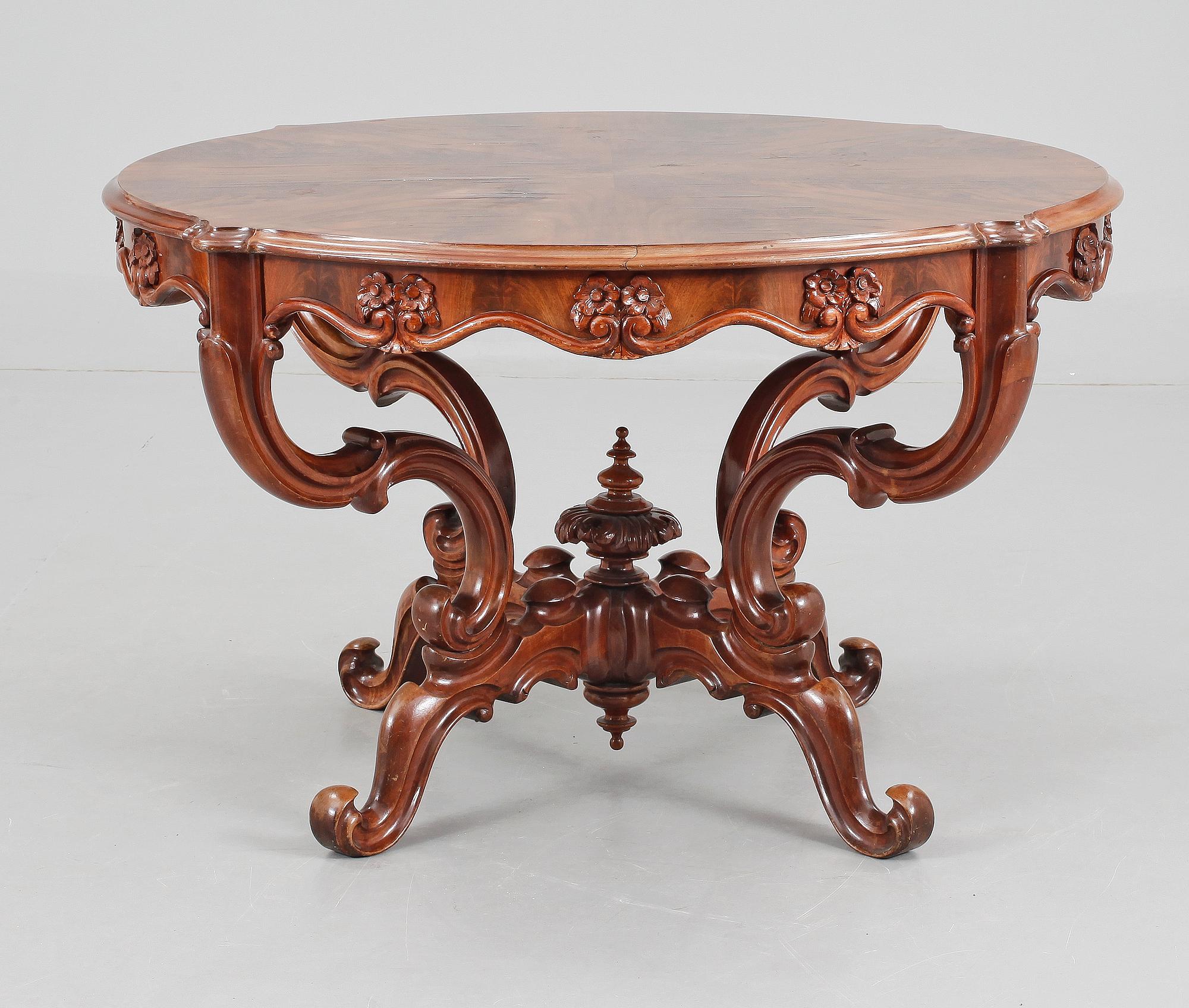 SALONGSBORD, nyrokoko, 1800-talets andra hälft.