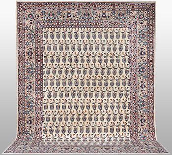 A carpet, Kashan, ca 417 x 300 cm.
