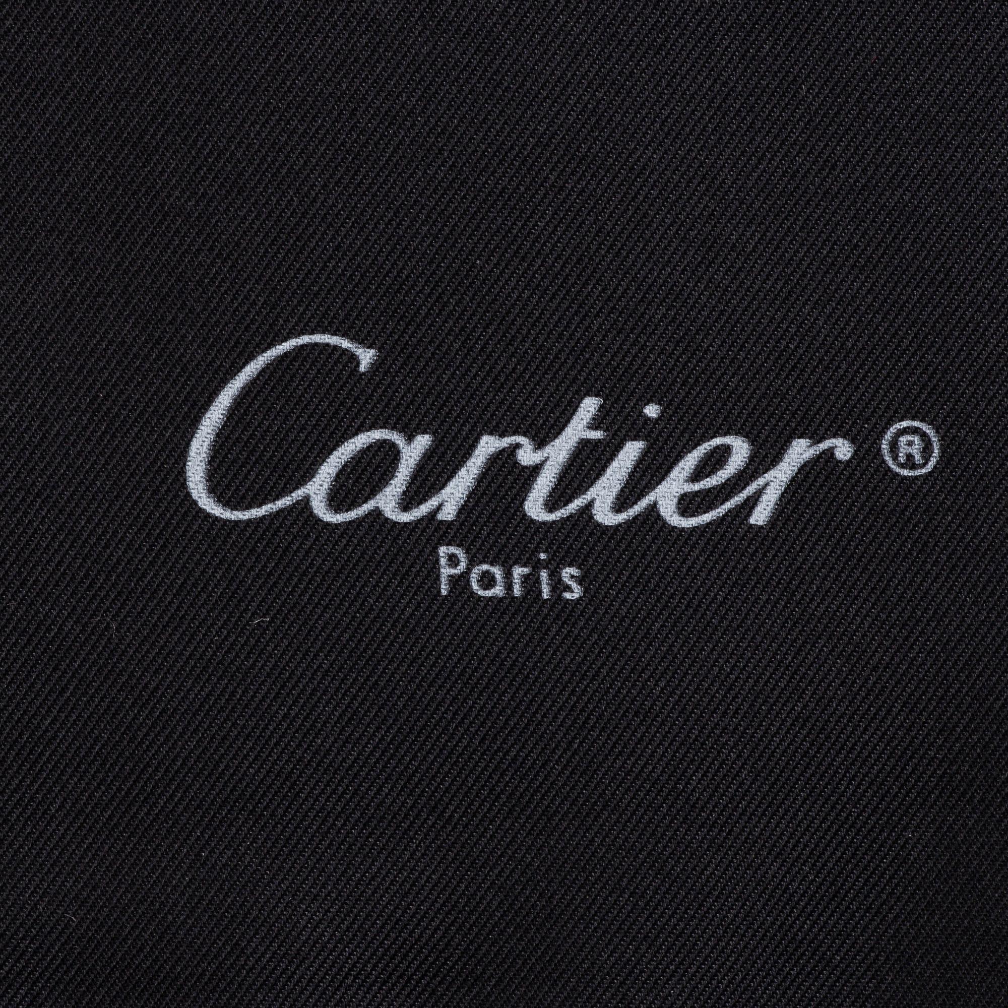 Cartier, scarf.