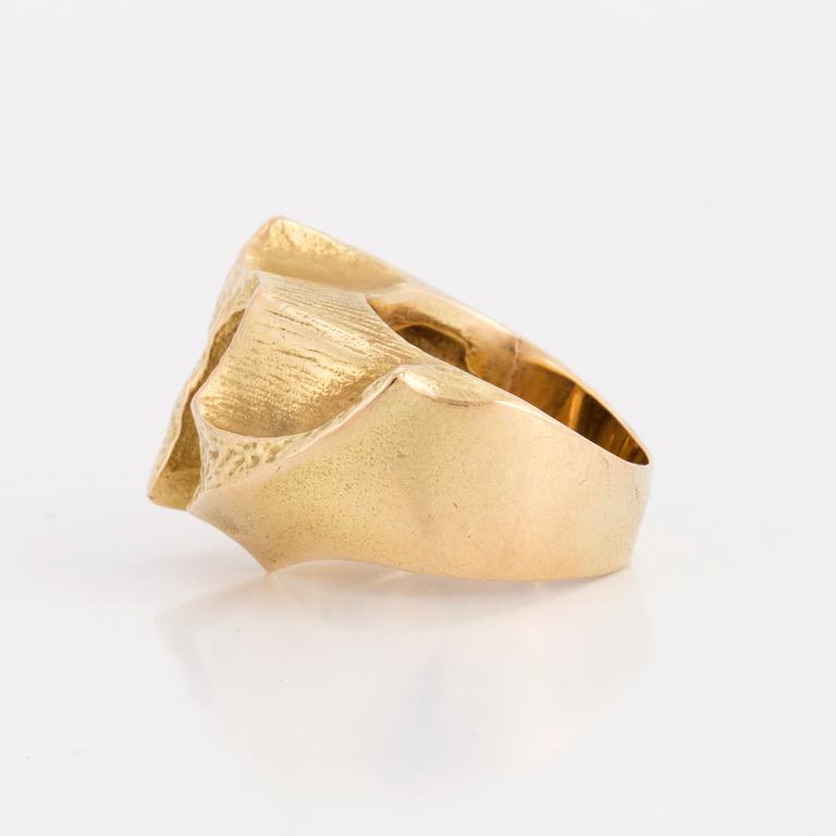 BJÖRN WECKSTRÖM, Ring, 18K guld, Lapponia.