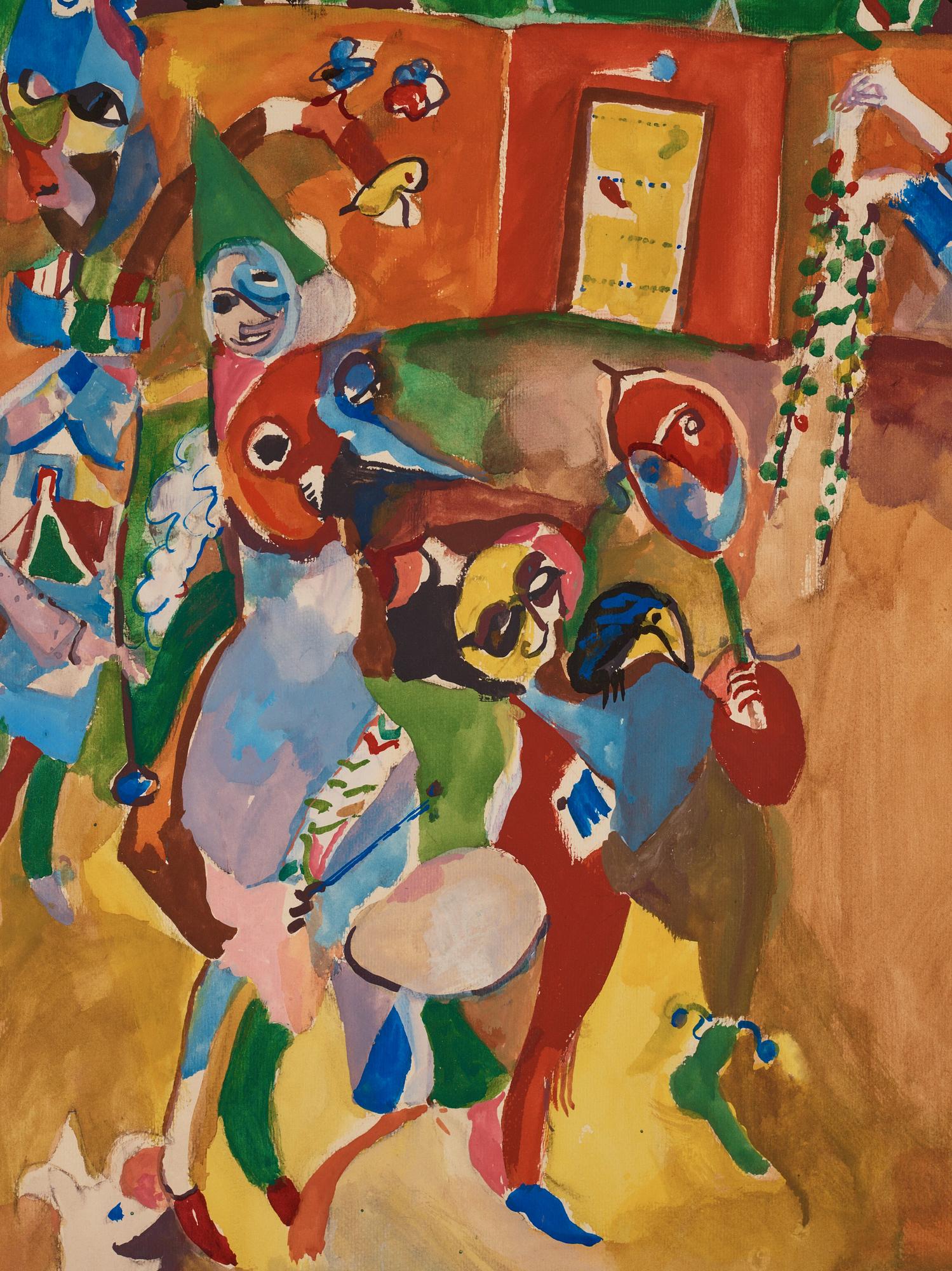 Leif Ericson, "Skiss till Trädet i Guernica".