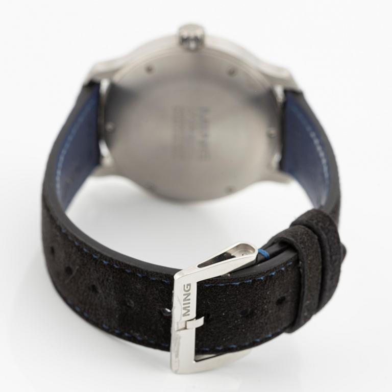 Ming, 17.09 Blue, armbandsur, 38 mm.