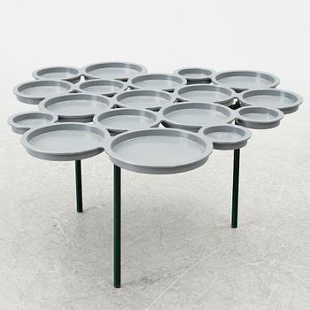 Luca Nichetto, A 'Green Pads' table/flower table, Italy, contemporary.