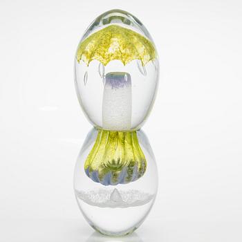 Tiina Nordström, konstglas, signerad Tiina Nordström, Iittala.