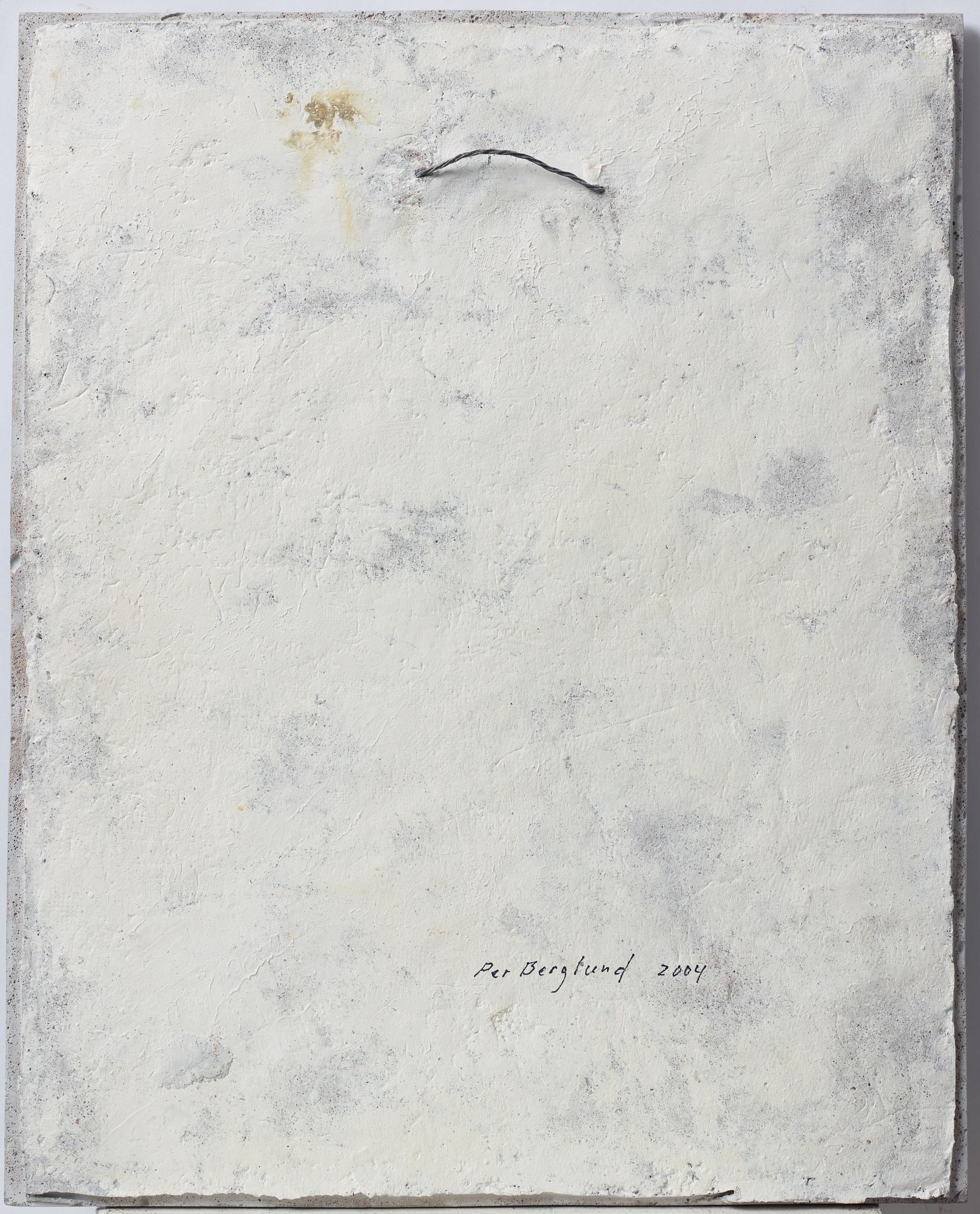 PER BERGLUND, relief i gjuten betong, signerad och daterad 2004.