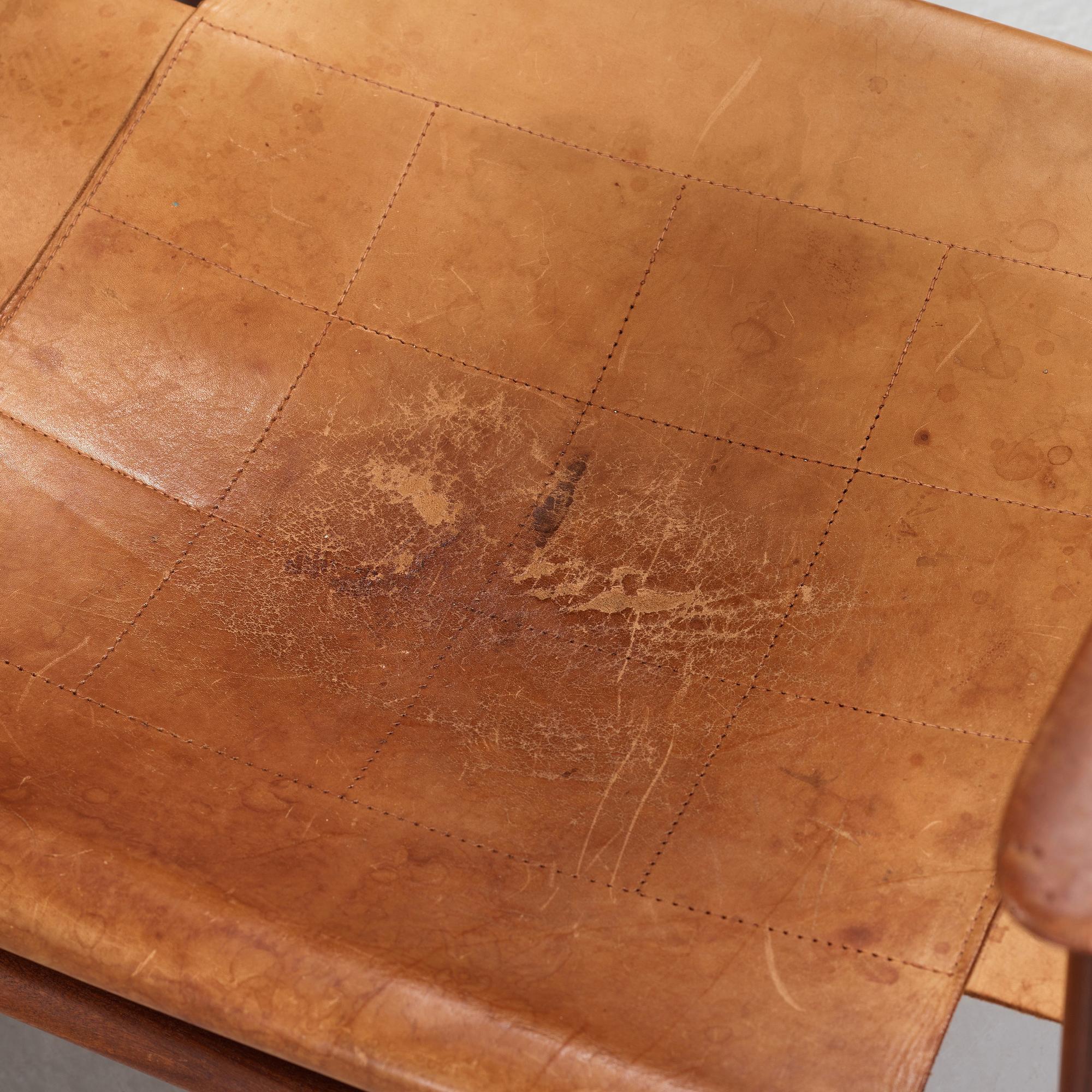 ADOLF RELLING & SIGURD RESELL, karmstolar, ett par "56/2 Bambi-serien", Rastad & Relling, Norge 1950-60-tal.