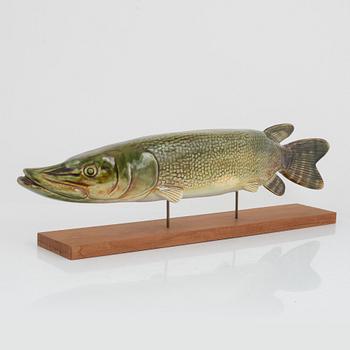 Sven Wejsfelt, figurine/sculpture, stoneware, signed in the clay S W. Gustavsberg, late 20th century.