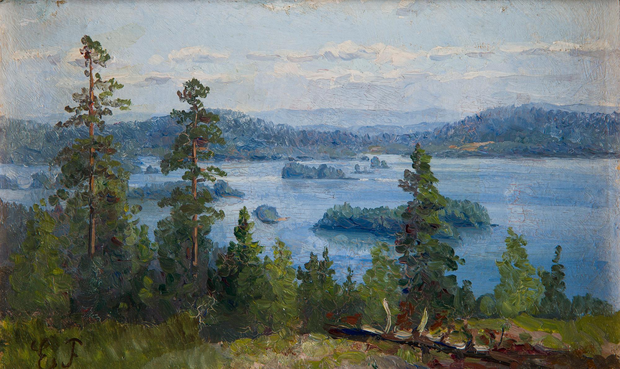 Ellen Favorin, Insjölandskap.