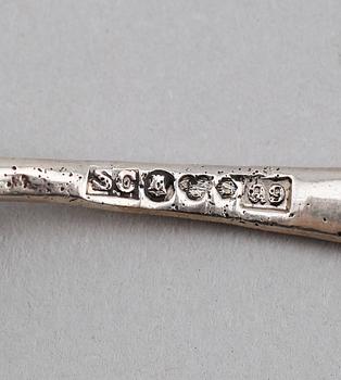 BESTICK, 43 delar, silver. Vikt ca 450 g.