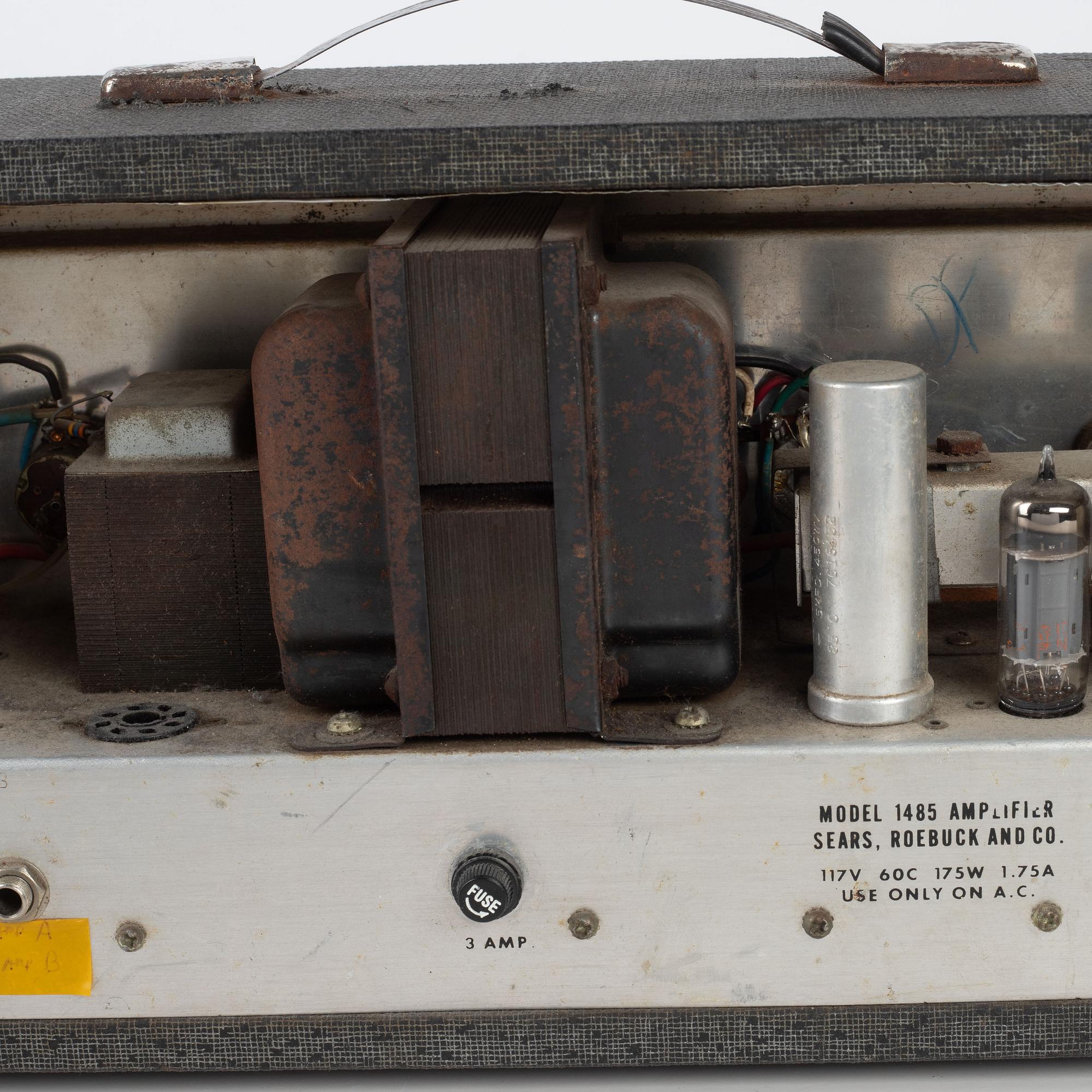 Sears, Silvertone, guitar amplifier, model 1495, USA 1960s.