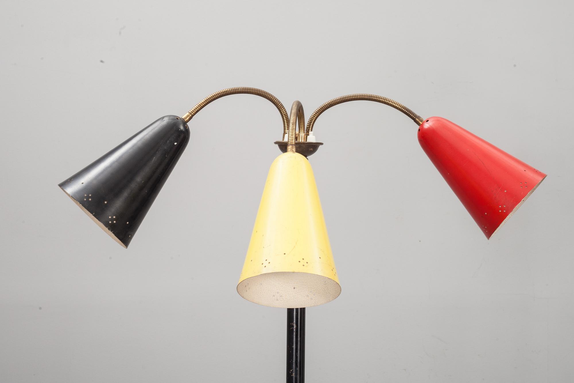 GOLVLAMPA, 1960-tal.