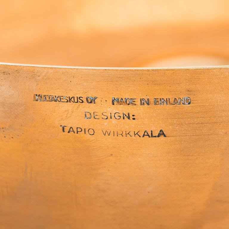 Tapio Wirkkala, three 'TW 476' bowls for Kultakeskus.