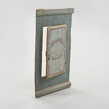 FRONT med LUCKA, allmoge, Jämtland, daterad 1821.