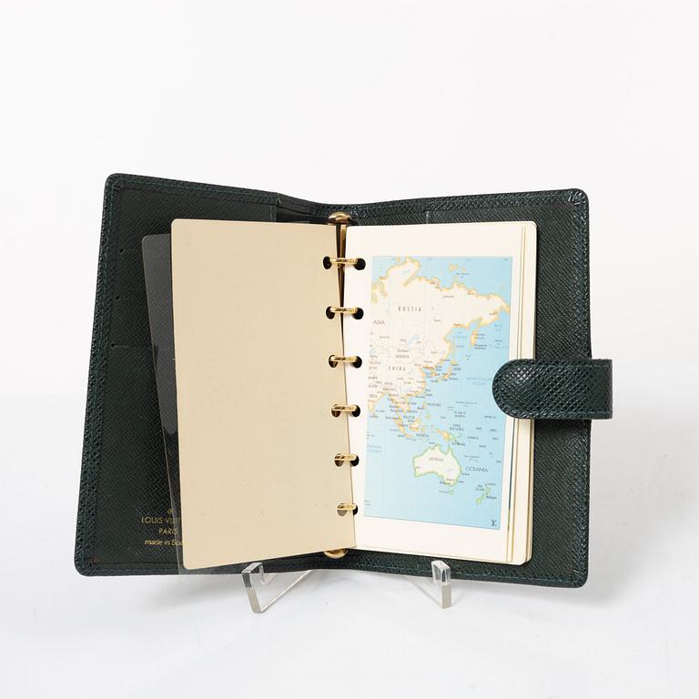 Louis Vuitton, agenda and key case, vintage.