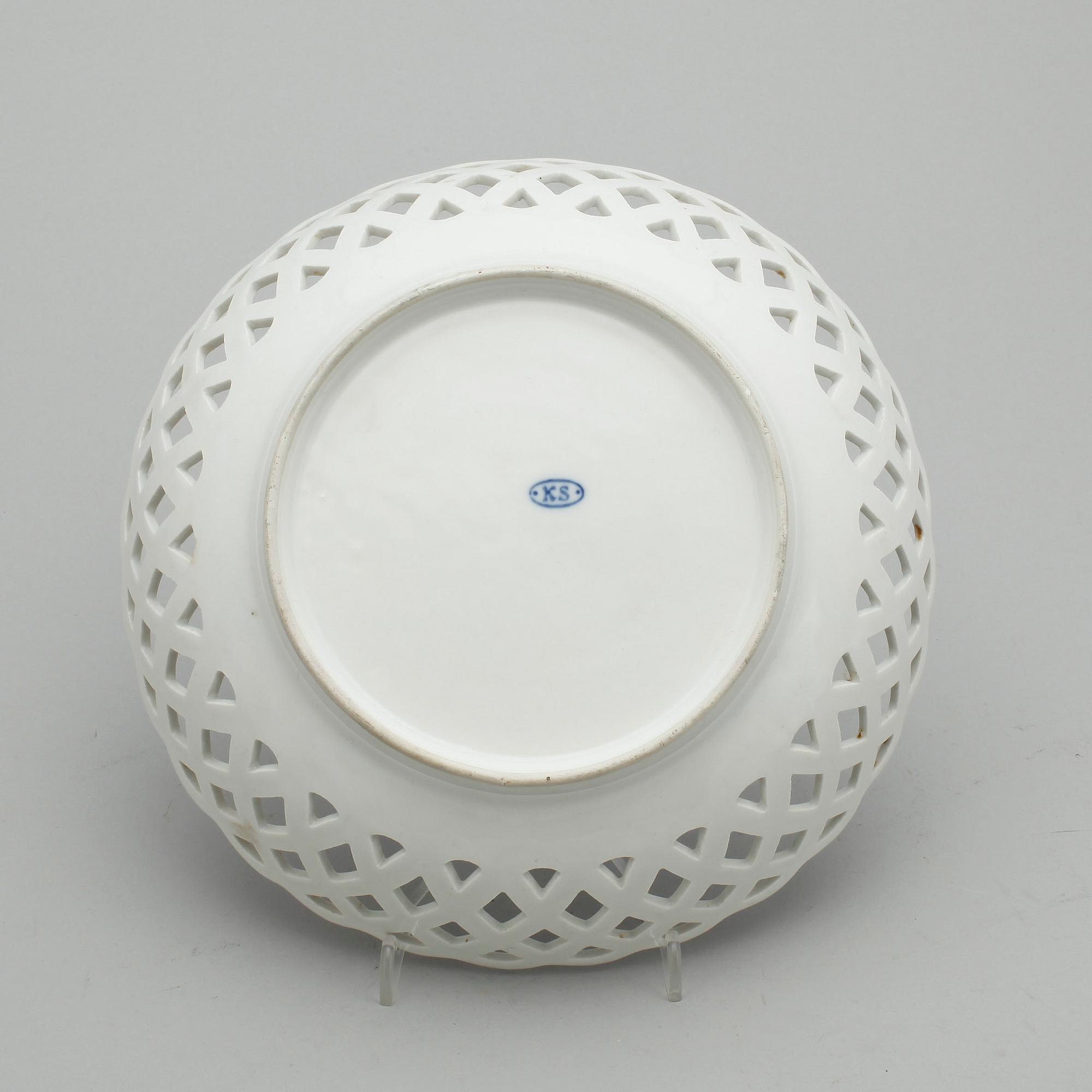 PARTI PORSLIN, 25 delar, bla. "Musselmalet", Royal Copenhagen.