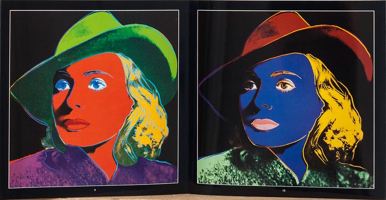 BOK, "Portraits of Ingrid Bergman" Andy Warhol. Galerie Börjesson.