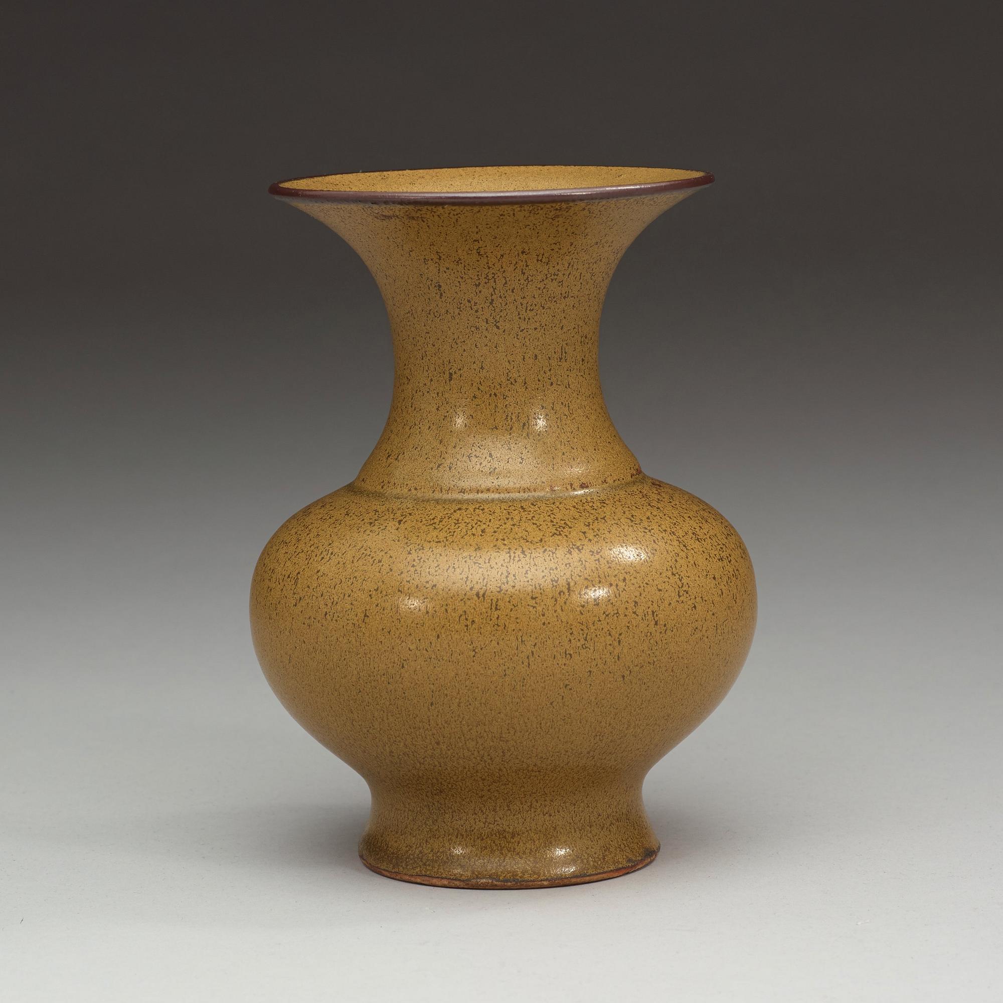 VAS, keramik, Qing dynastin (1644-1912).