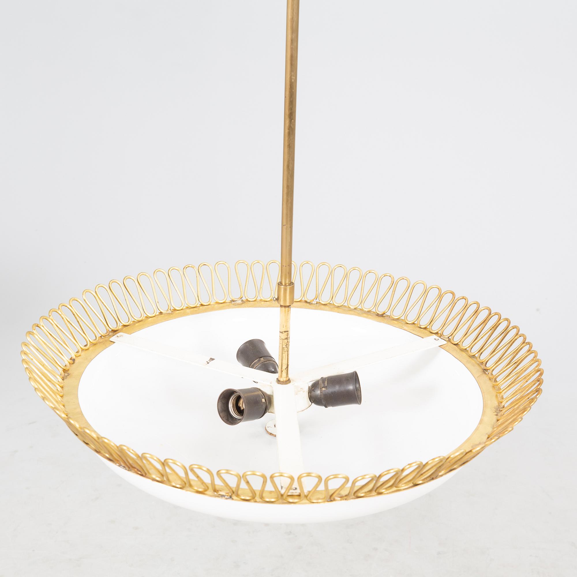 Taklampa Swedish Modern 1940-tal.