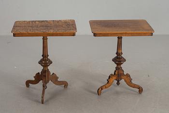 BORD, ett par snarlika, 1800-talets senare del.