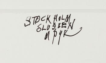 Madeleine Pyk, "Stockholm, Slussen".