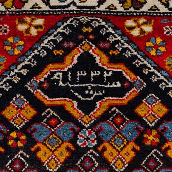 A semi-antique Hamadan, Western Persia, c. 421 x 145 cm.