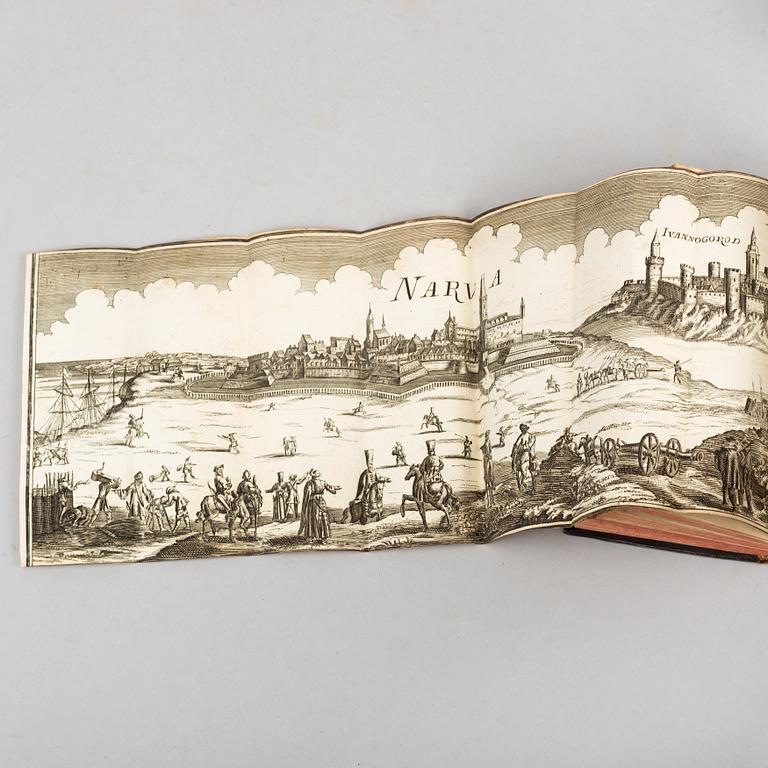 History of King Charles XII, 10 vols., with engraved plates and plans, 1702-19.