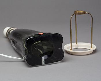 CARL FAGERLUND, a glass table lamp.