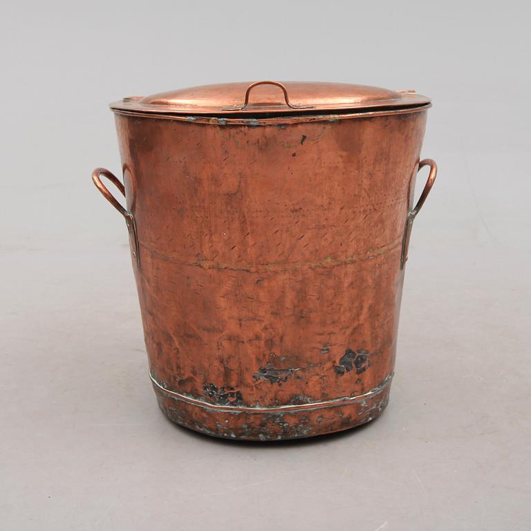 VATTENTUNNA, koppar, 1800-tal.