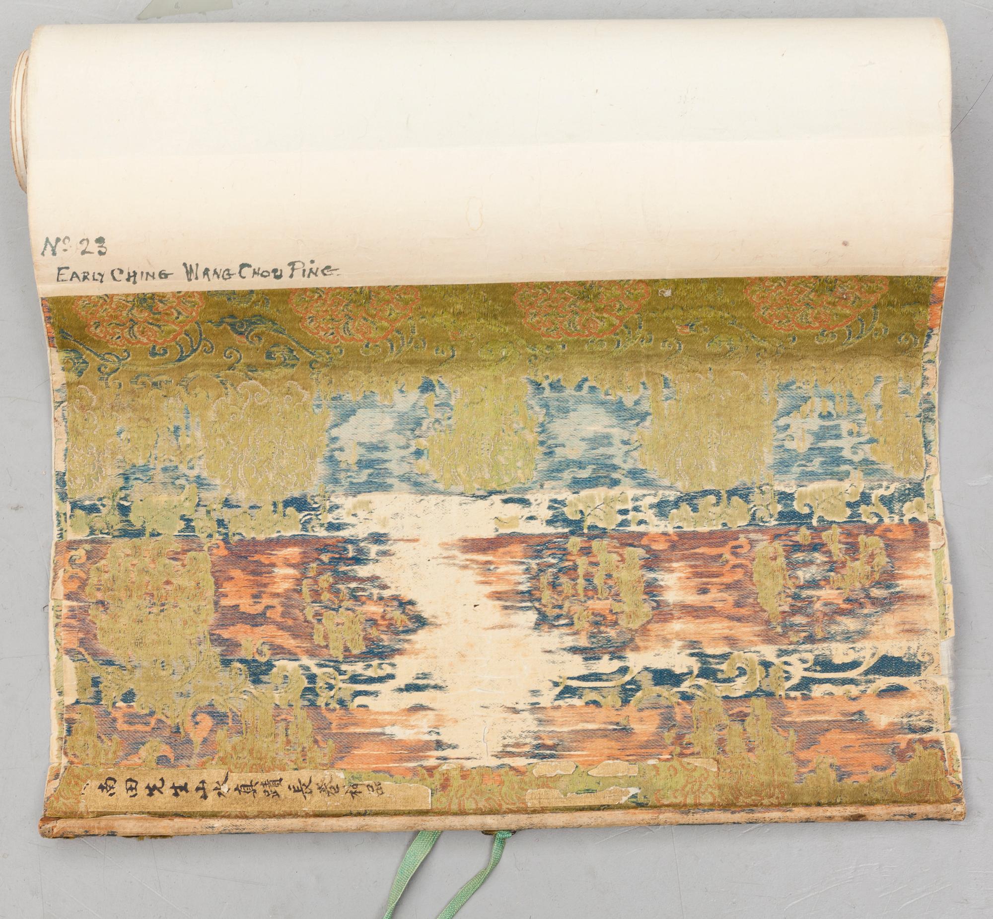 A scroll, ink and color on silk. After YUN SHOUPING (1633-90), signed. 20th century copy.