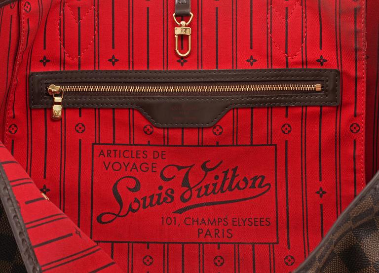 VÄSKA, Louis Vuitton, "Neverfull GM", 2000-tal.