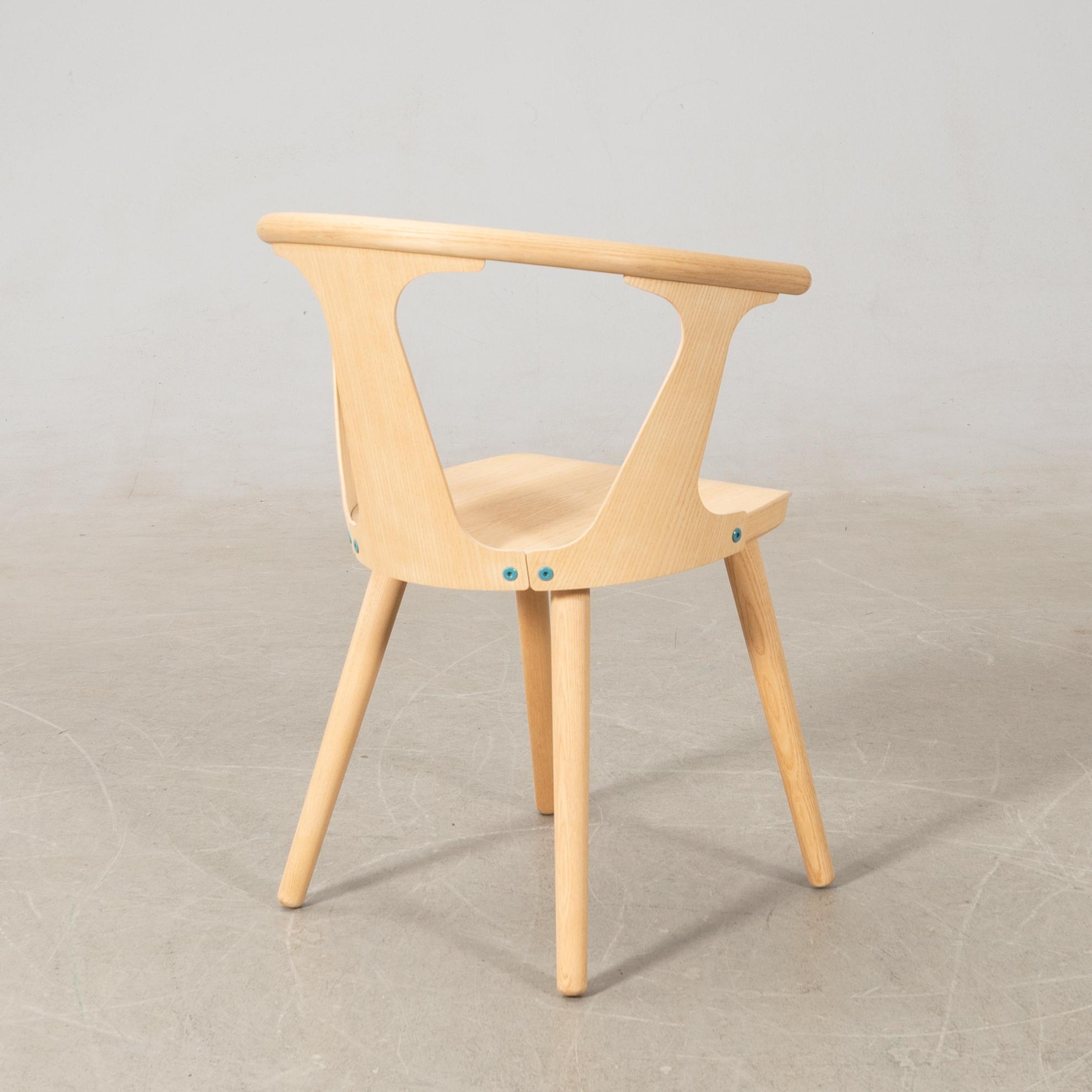 Sami Kallio, Armchair, "In between", prototype, made by Sami, 2012.