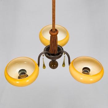 Paavo Tynell, A 1930's '1456/3' pendant light for Taito.