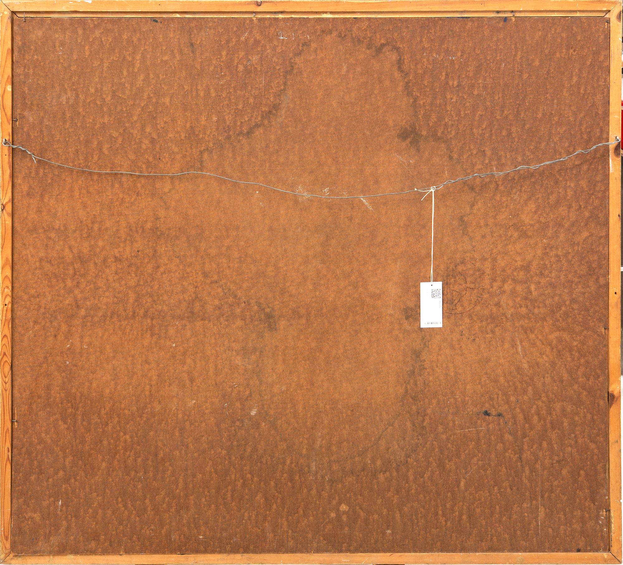 Leo Reis, olja på pannå signerad.