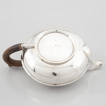 An Austrian Silver Teapot, Vienna 1830s.