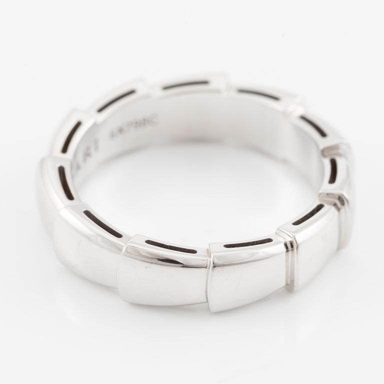 Bulgari ring "Viper" 18K white gold.