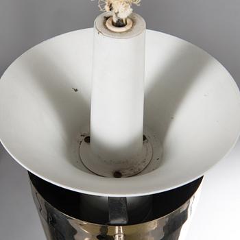 POUL HENNINGSEN, taklampa "PH-Kotte / PH Artichoke", för Louis Poulsen, Danmark tidigt 1960-tal.