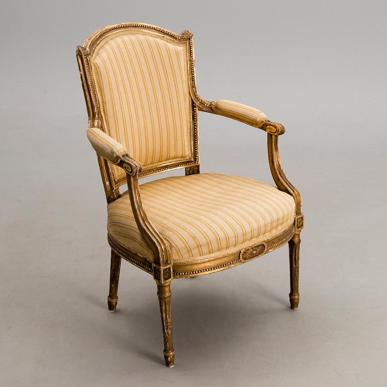 KARMSTOL, Louis XVI, Frankrike, 1700-talets senare hälft.