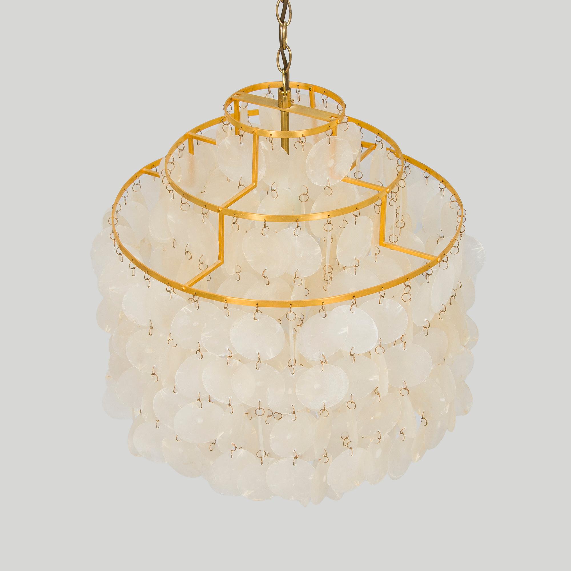 Ceiling lamp, 1960s.